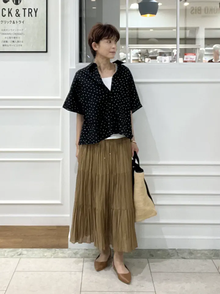 自由区 hazuki コーディネート画像
