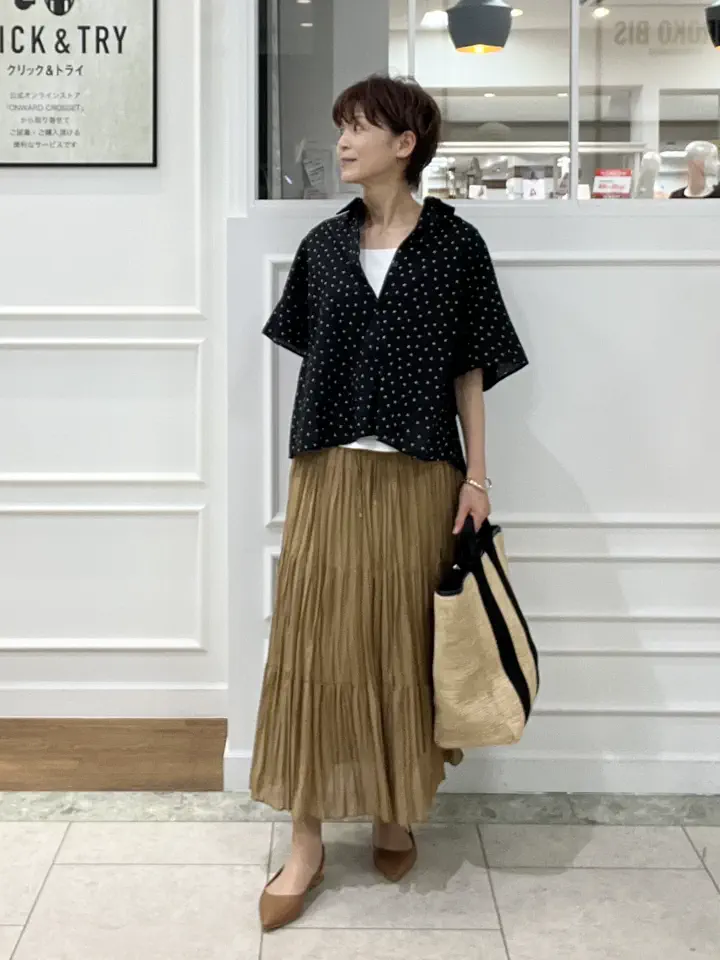 自由区 hazuki コーディネート画像