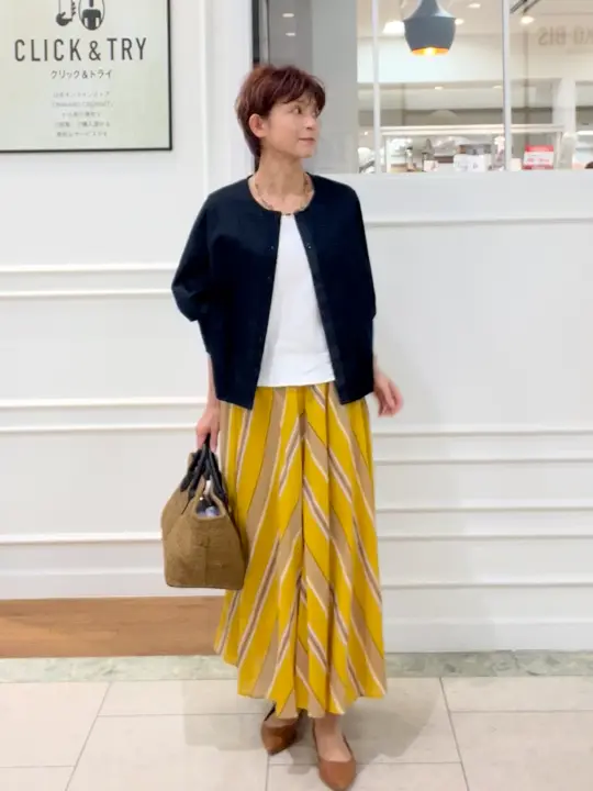 自由区 hazuki コーディネート画像