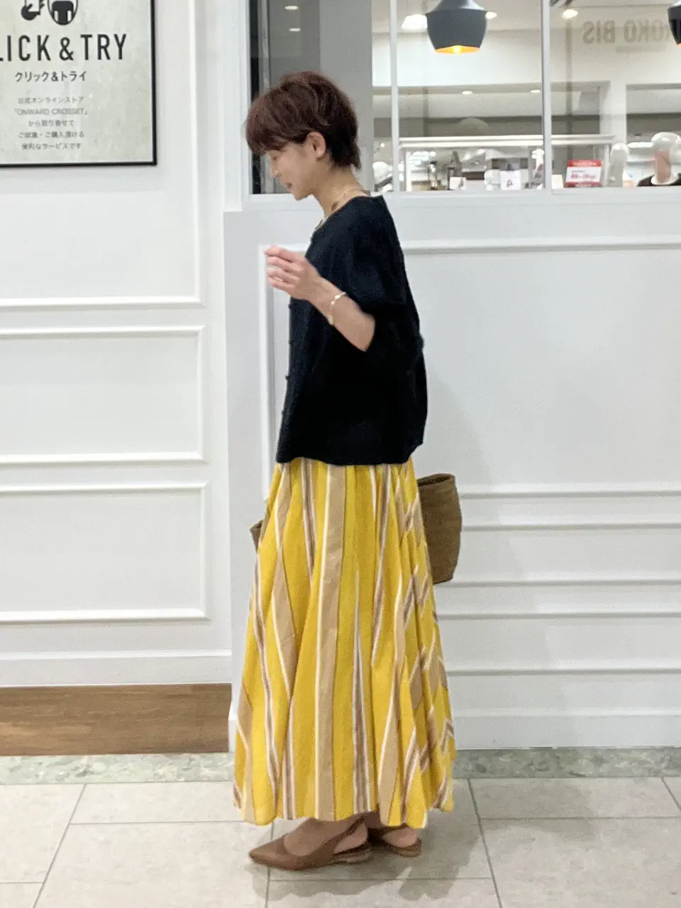 自由区 hazuki コーディネート画像