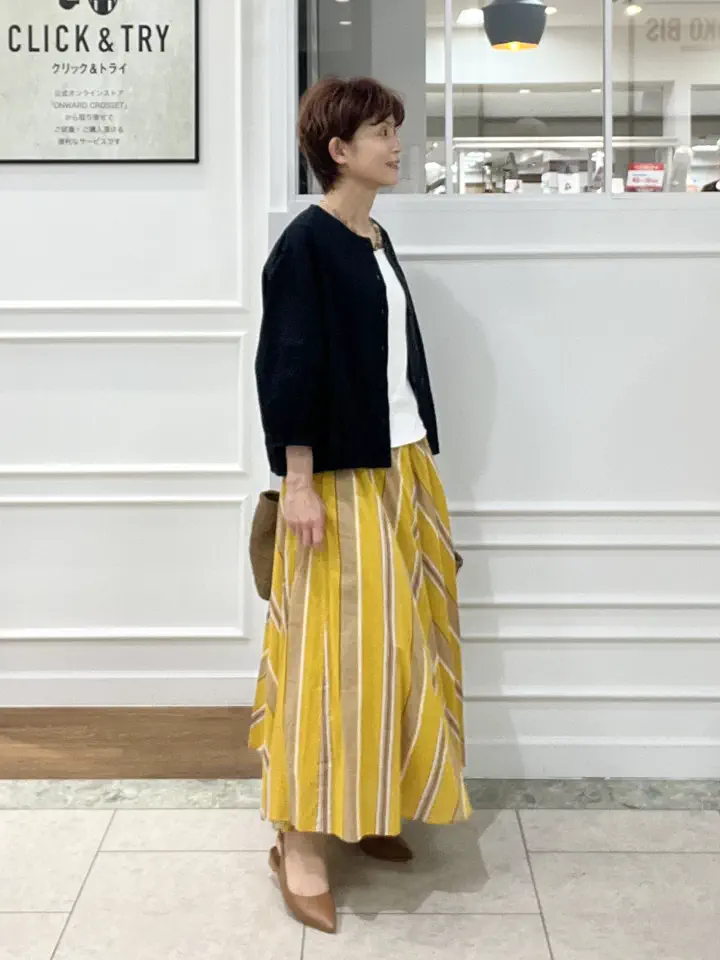 自由区 hazuki コーディネート画像
