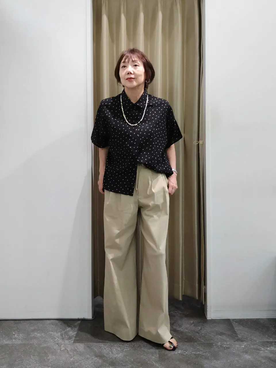 自由区 鶴田 コーディネート画像