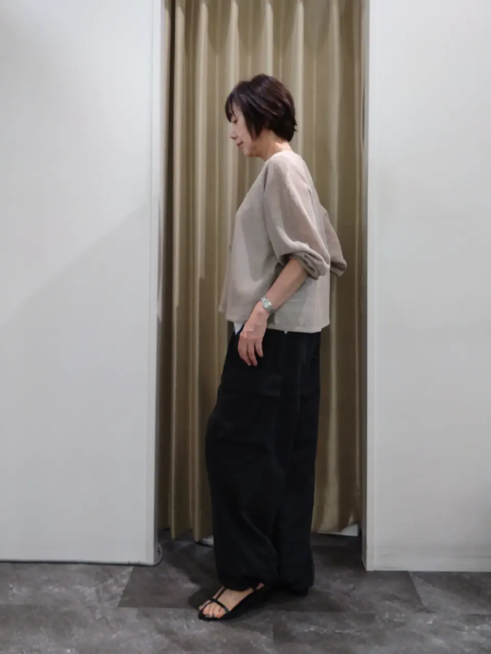 自由区 鶴田 コーディネート画像