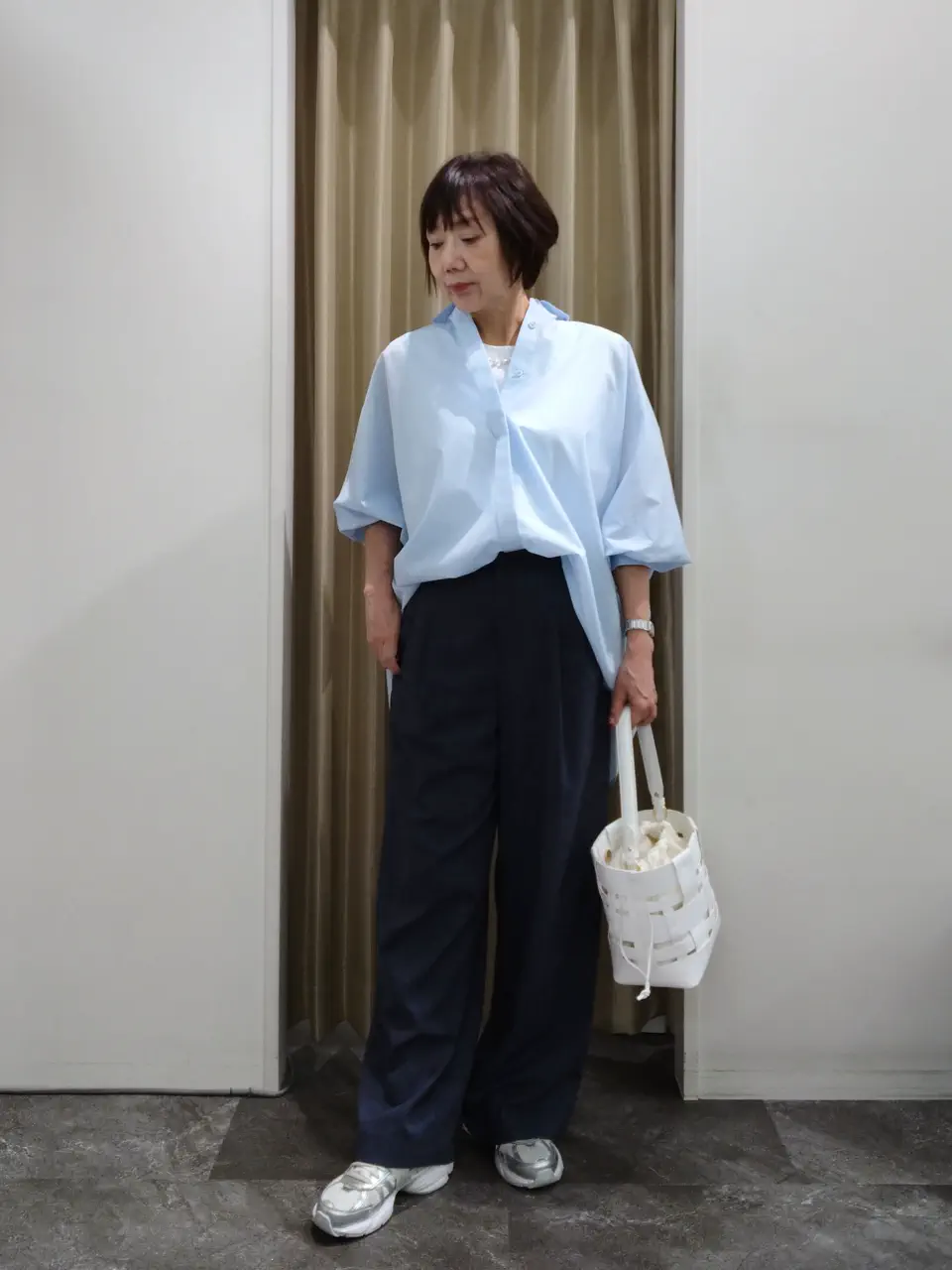 自由区 鶴田 コーディネート画像