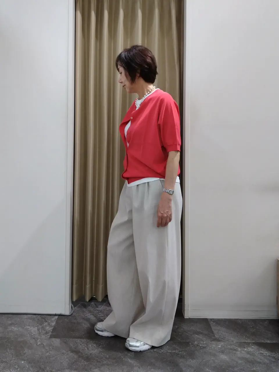 自由区 鶴田 コーディネート画像