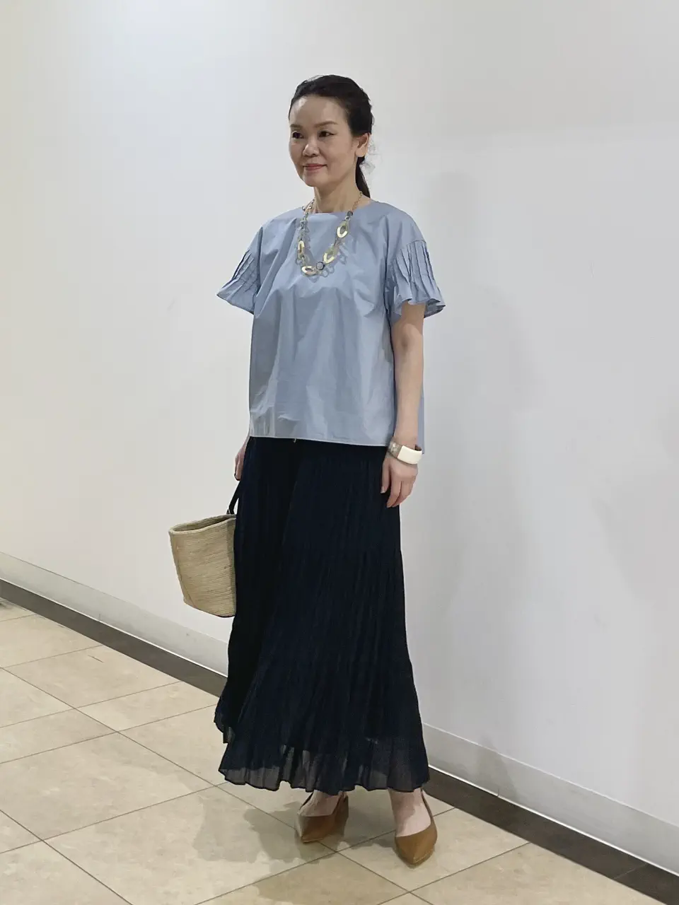 自由区 永石 コーディネート画像