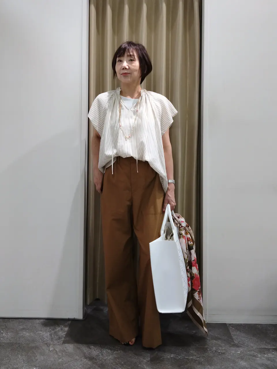 自由区 鶴田 コーディネート画像