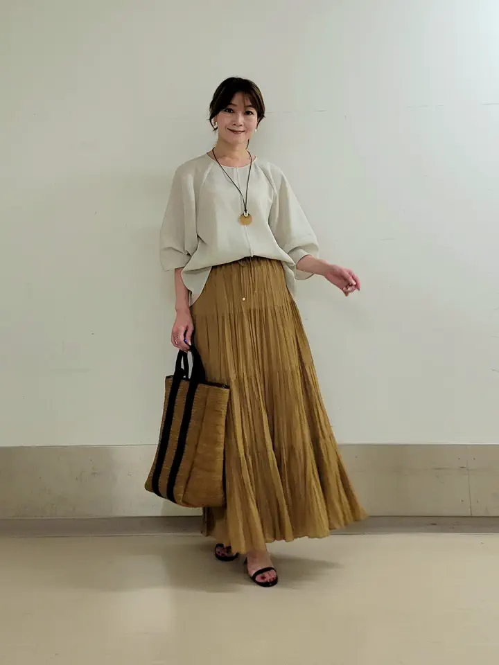 自由区 濱地 コーディネート画像