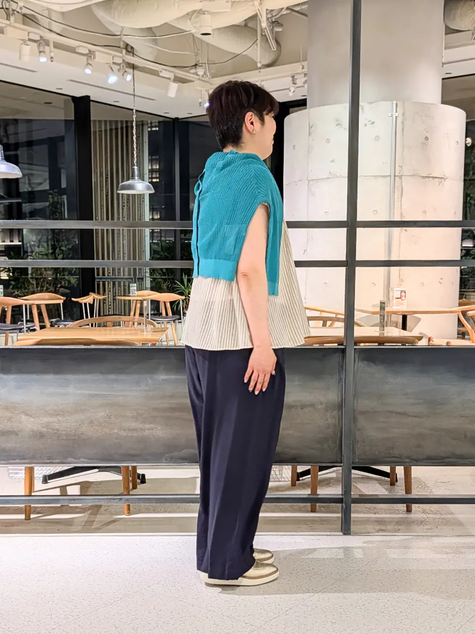 自由区 田中 コーディネート画像