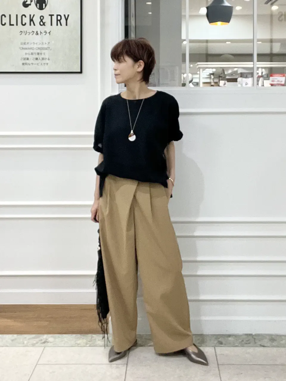 自由区 hazuki コーディネート画像