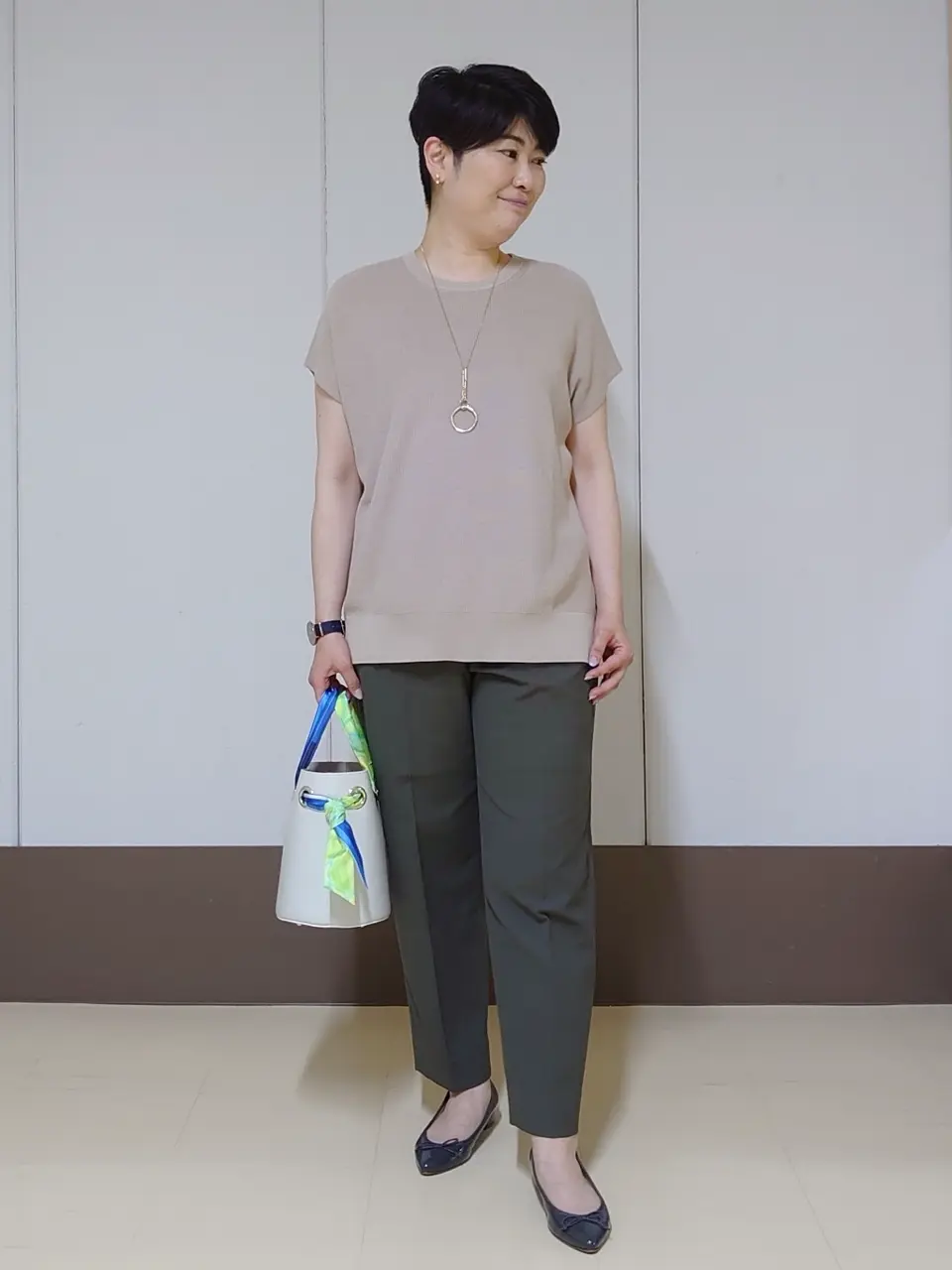 自由区 田中 コーディネート画像