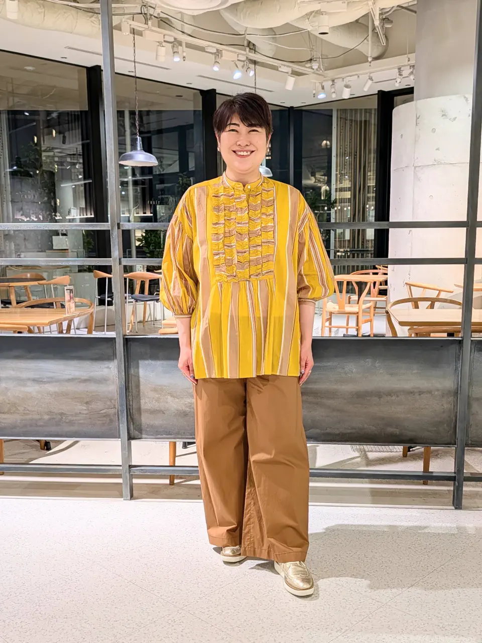 自由区 田中 コーディネート画像
