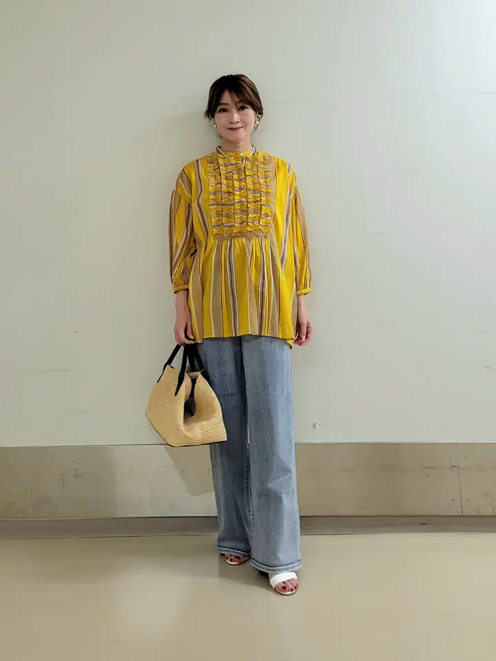 自由区 濱地 コーディネート画像