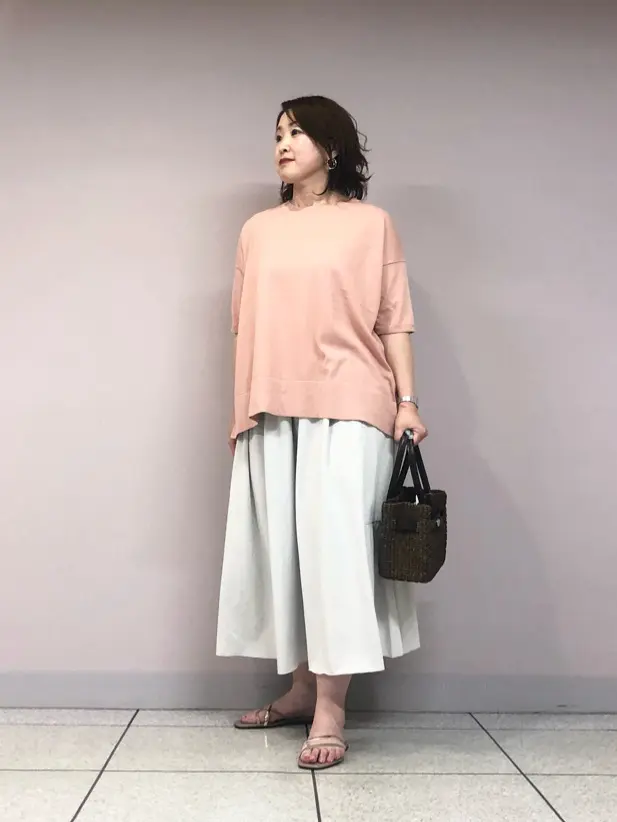 自由区 上島 コーディネート画像