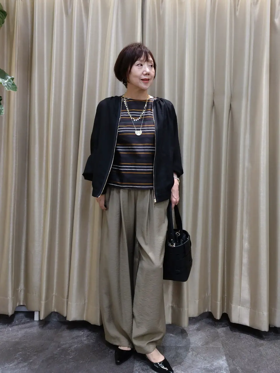 自由区 鶴田 コーディネート画像