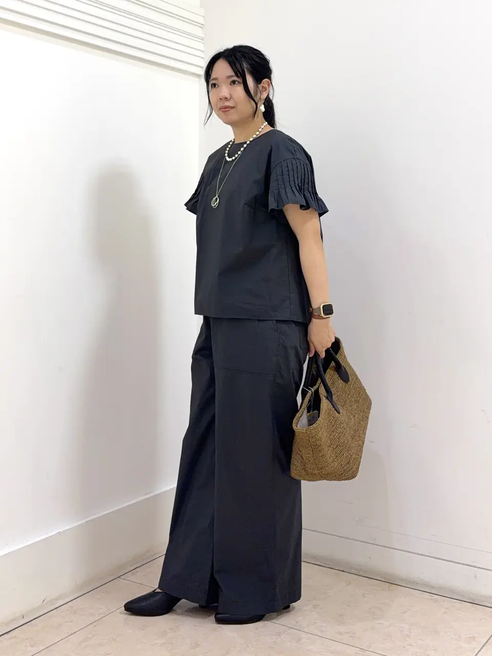 自由区 misato コーディネート画像