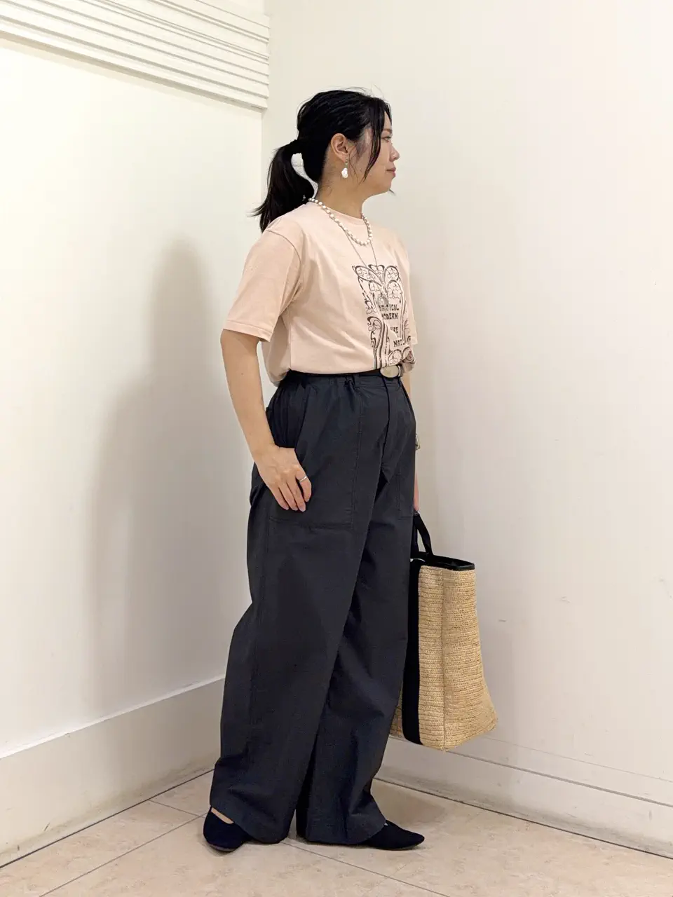 自由区 misato コーディネート画像