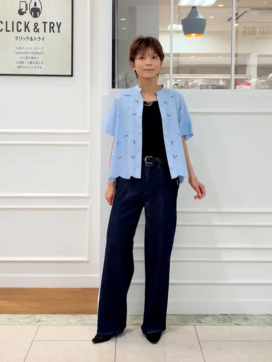 自由区 hazuki コーディネート画像