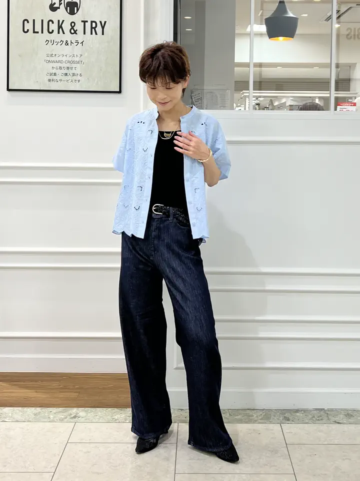 自由区 hazuki コーディネート画像