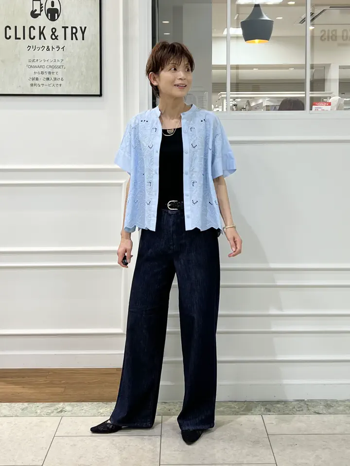 自由区 hazuki コーディネート画像