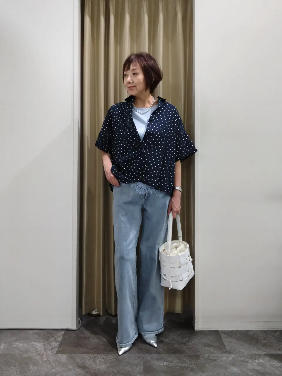 自由区 鶴田 コーディネート画像