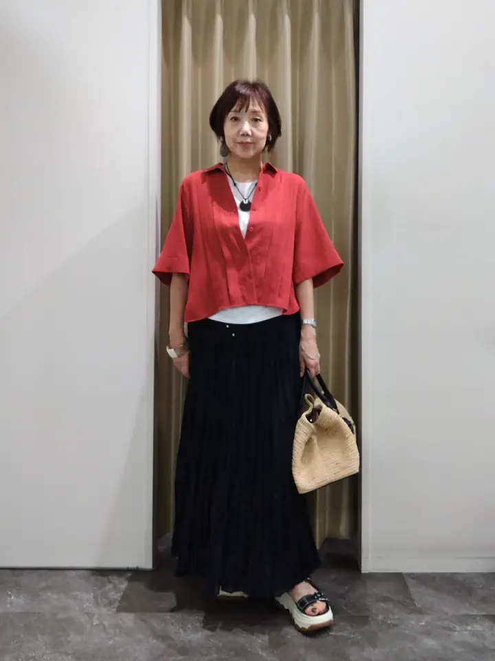 自由区 鶴田 コーディネート画像