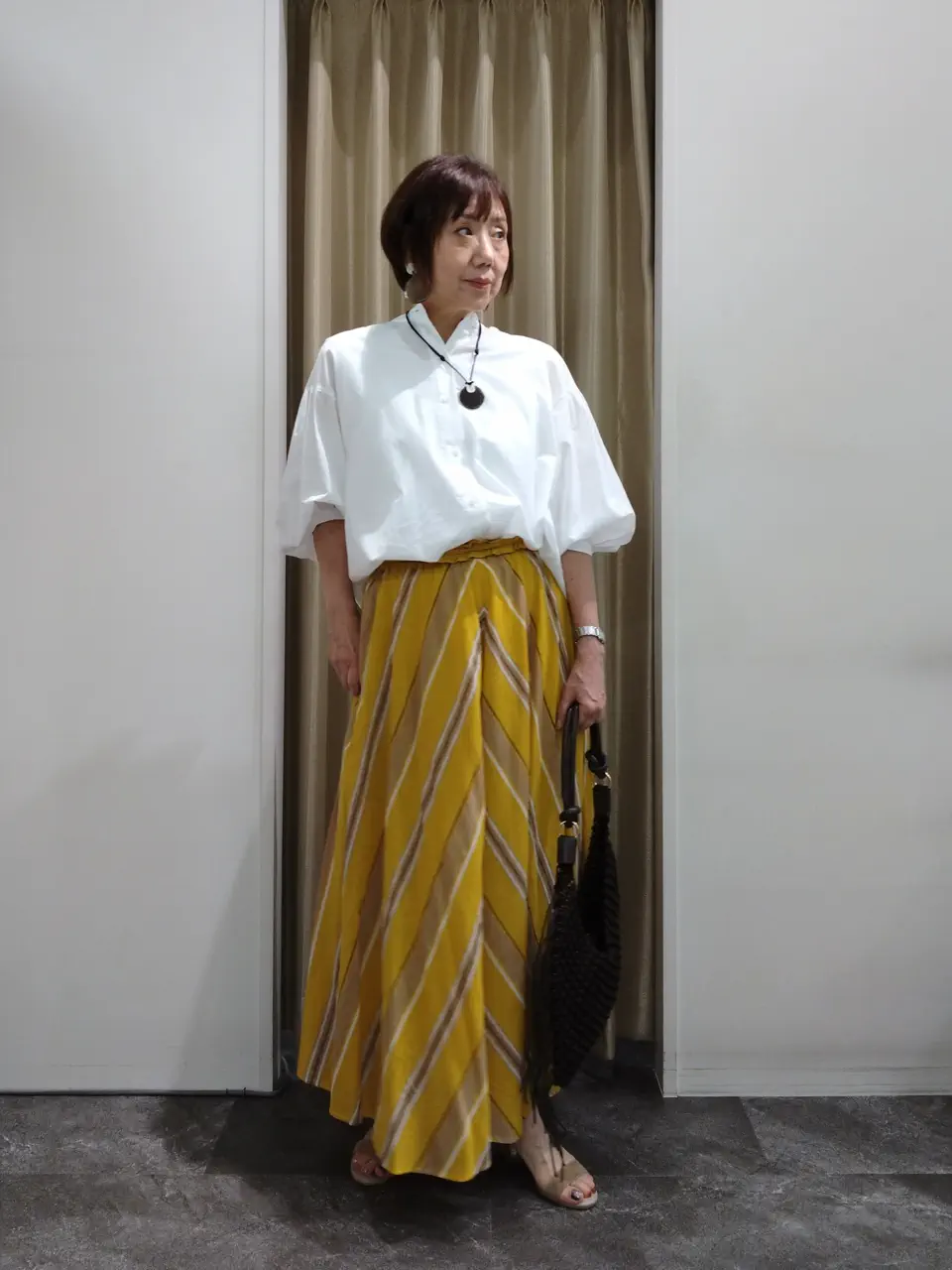 自由区 鶴田 コーディネート画像