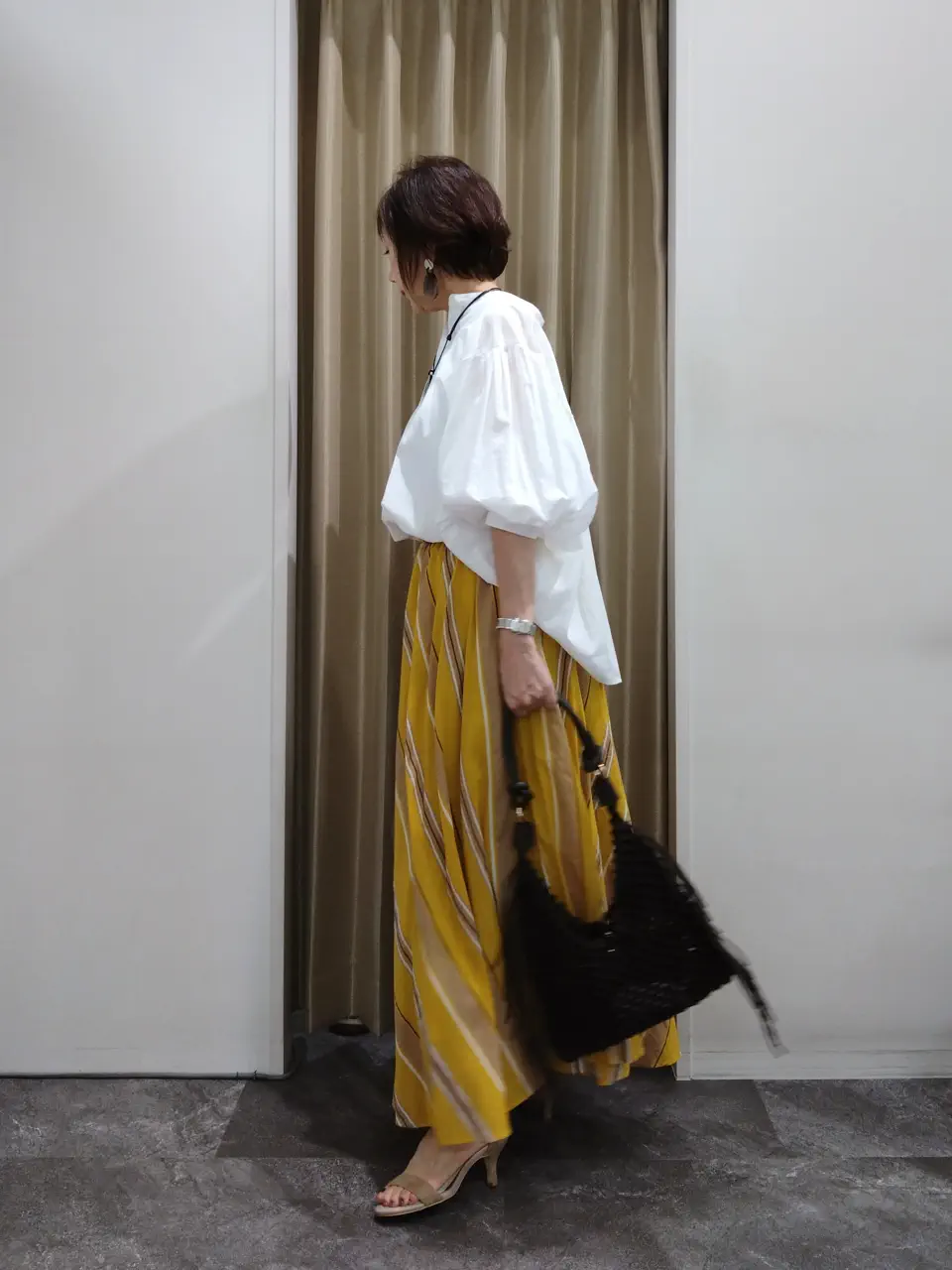 自由区 鶴田 コーディネート画像