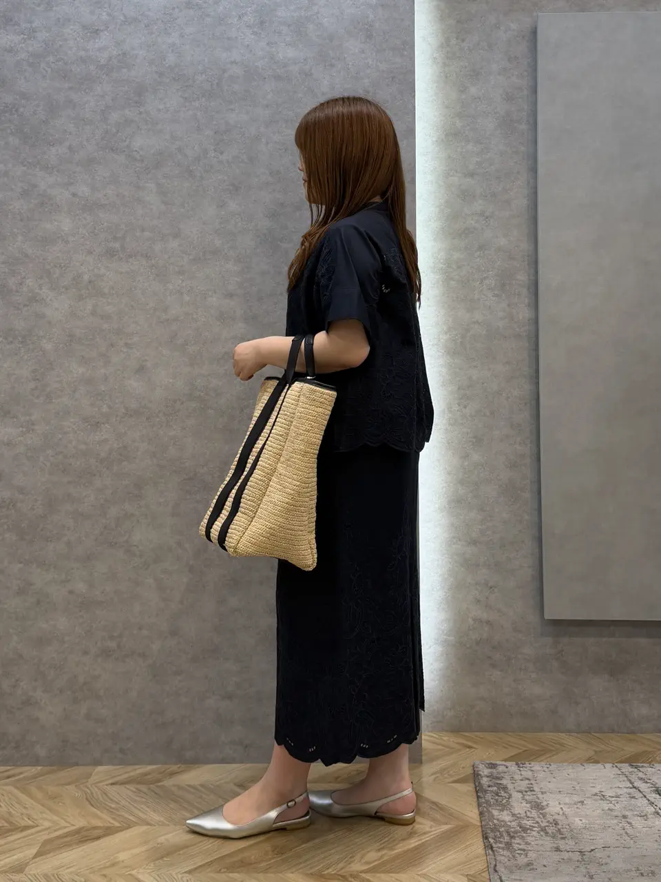 自由区 坪田 コーディネート画像