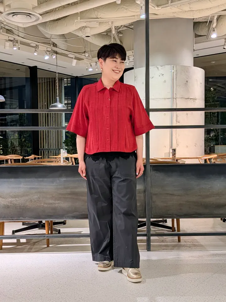 自由区 田中 コーディネート画像