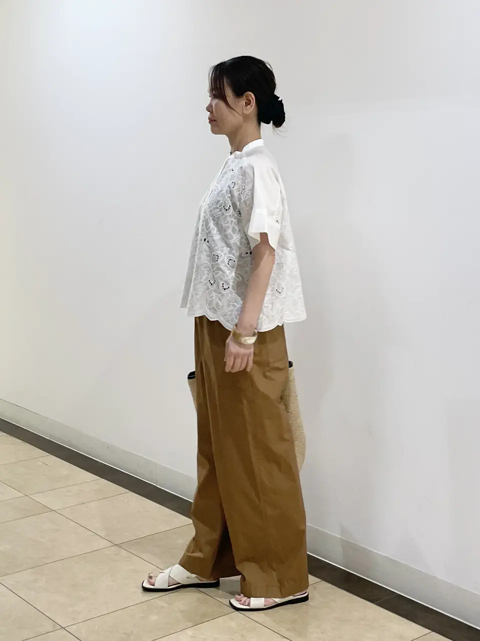 自由区 永石 コーディネート画像