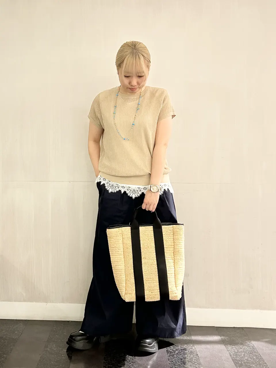 自由区 スタッフ コーディネート画像