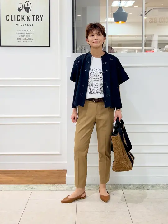 自由区 hazuki コーディネート画像