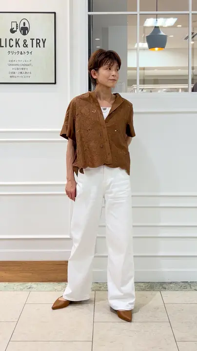 自由区 hazuki コーディネート画像