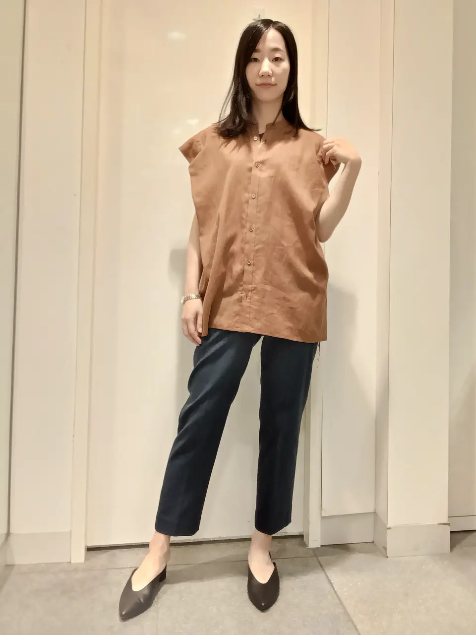 自由区 スタッフ コーディネート画像