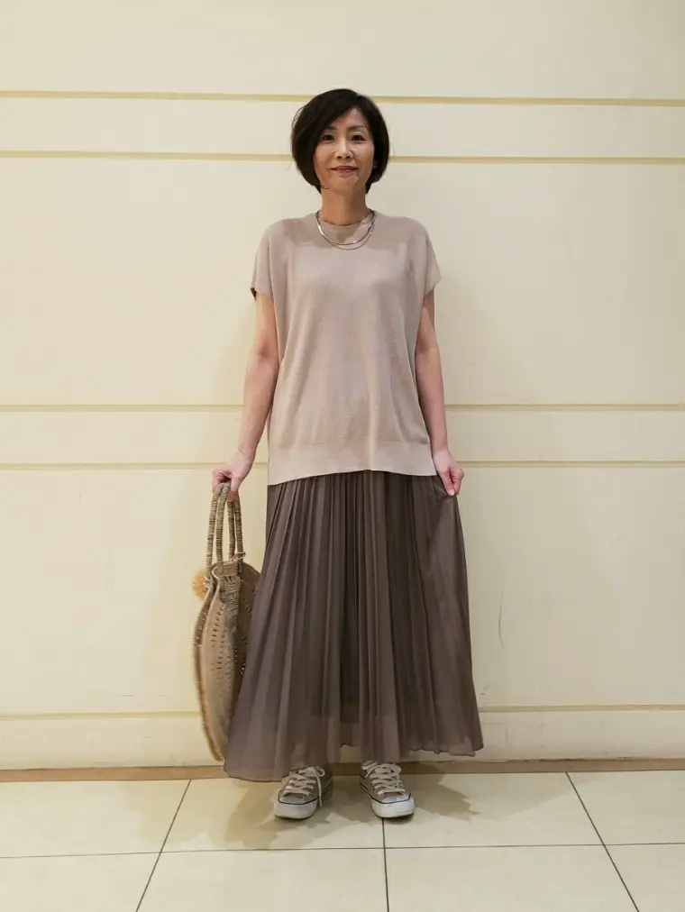 自由区 maruri コーディネート画像