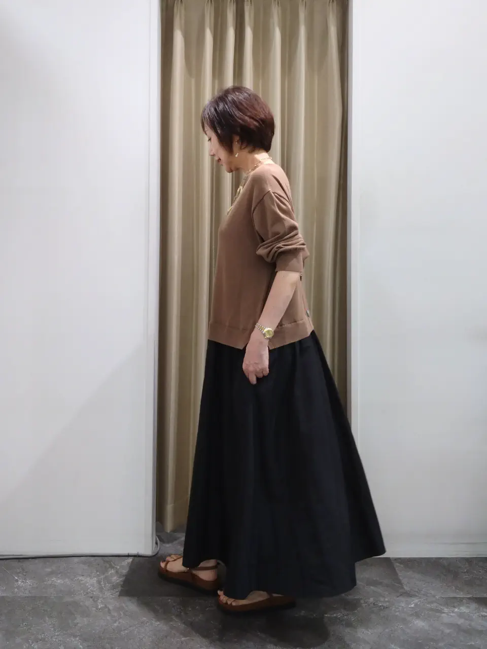 自由区 鶴田 コーディネート画像