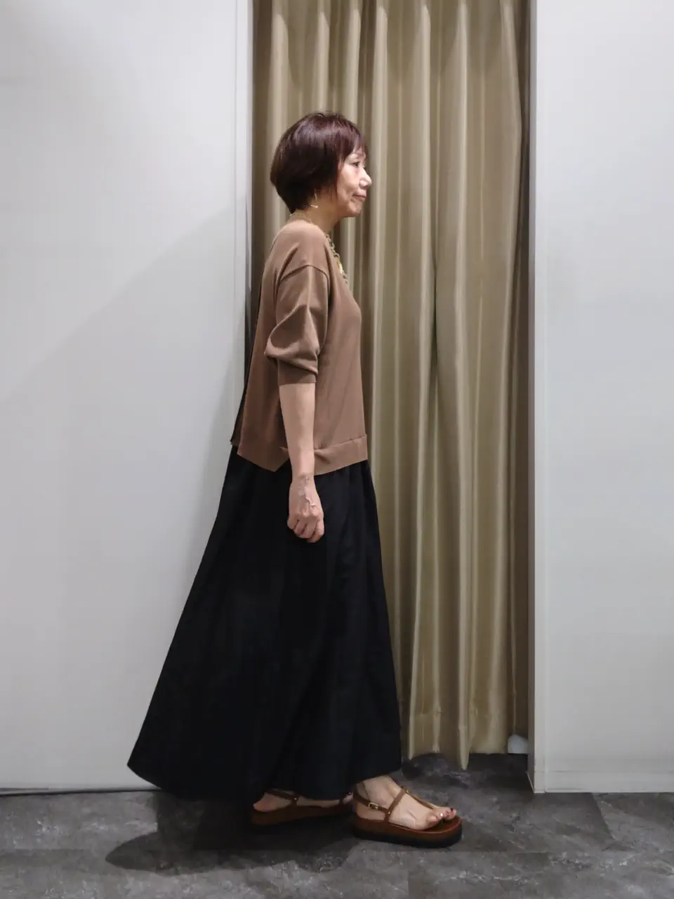 自由区 鶴田 コーディネート画像