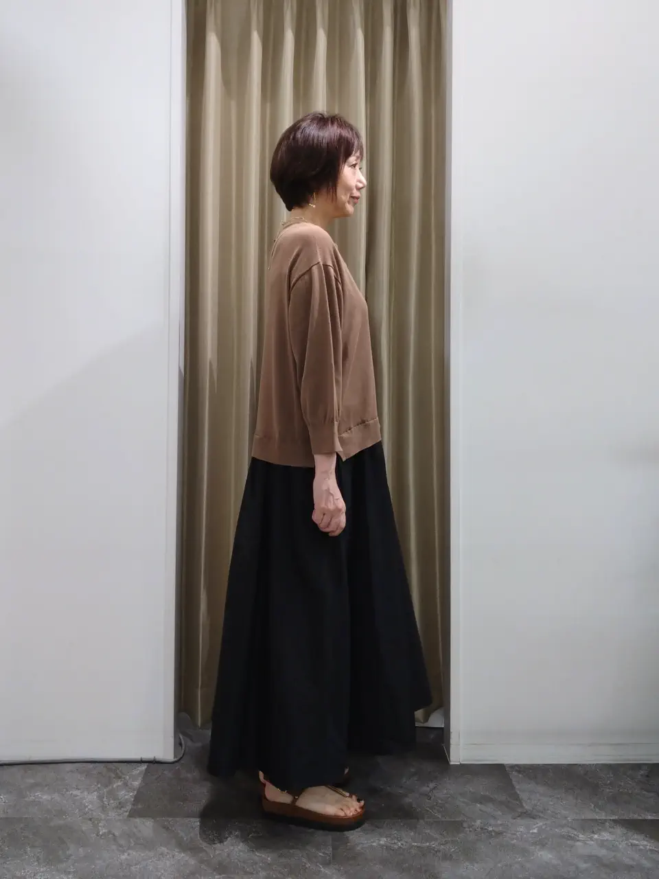 自由区 鶴田 コーディネート画像