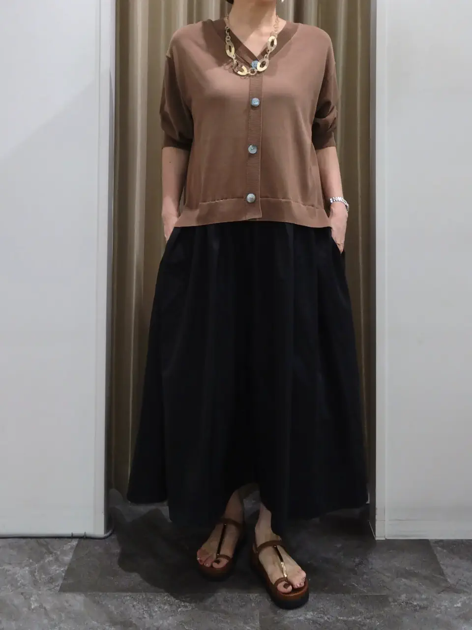 自由区 鶴田 コーディネート画像