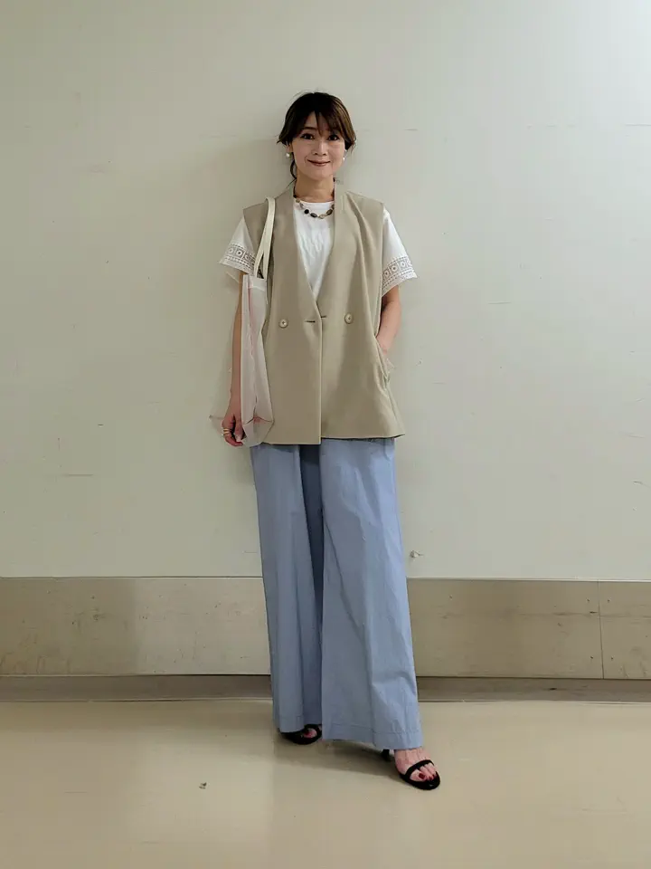 自由区 濱地 コーディネート画像