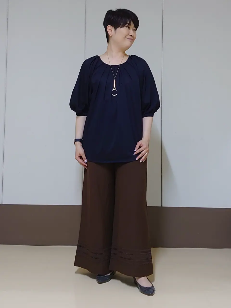 自由区 田中 コーディネート画像