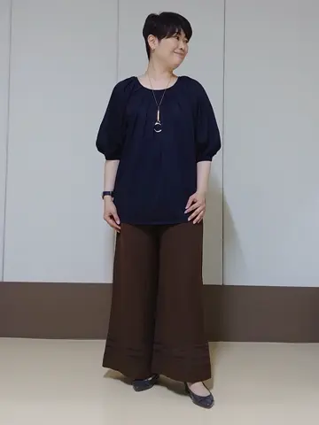 自由区 田中 コーディネート画像