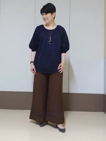 自由区 田中 コーディネート画像