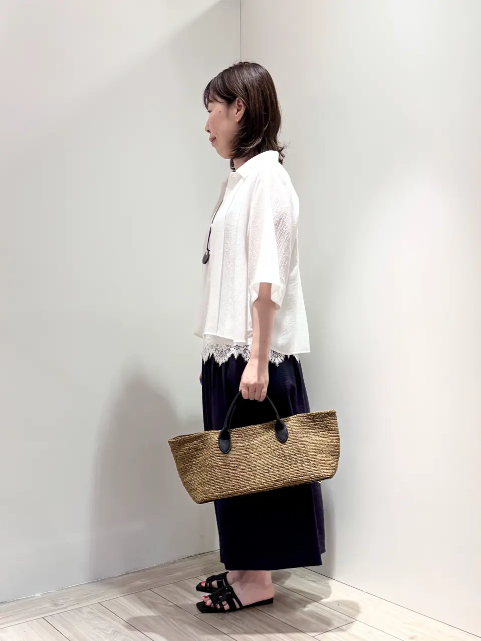 自由区 田辺 コーディネート画像