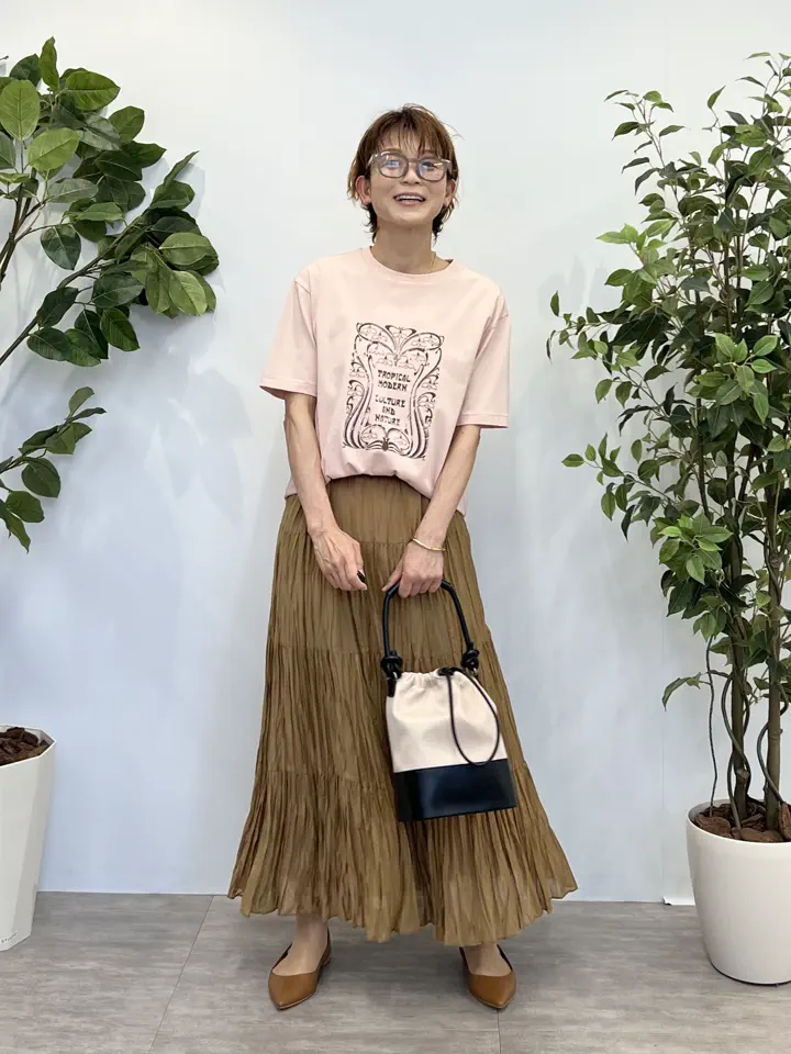 自由区 hazuki コーディネート画像