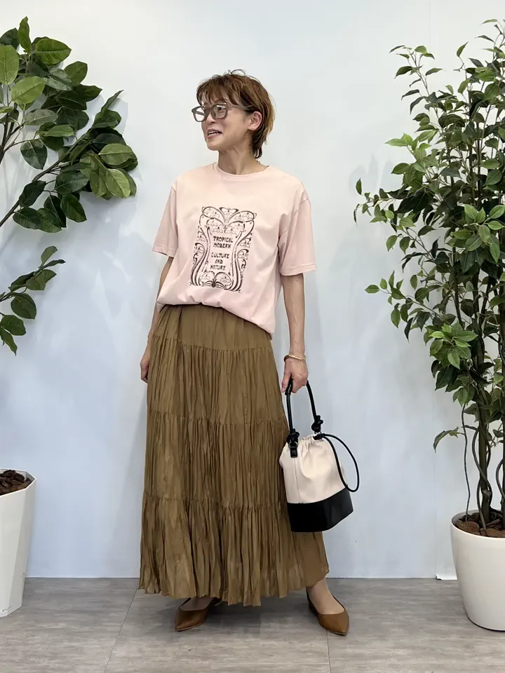 自由区 hazuki コーディネート画像