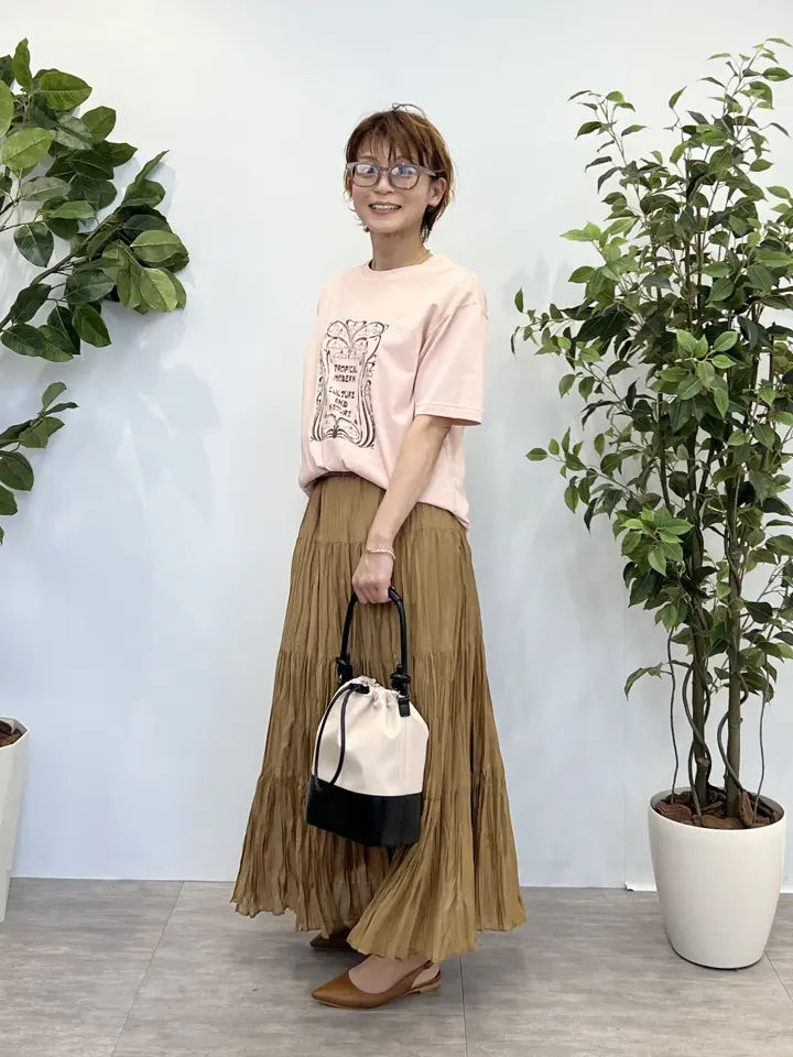 自由区 hazuki コーディネート画像