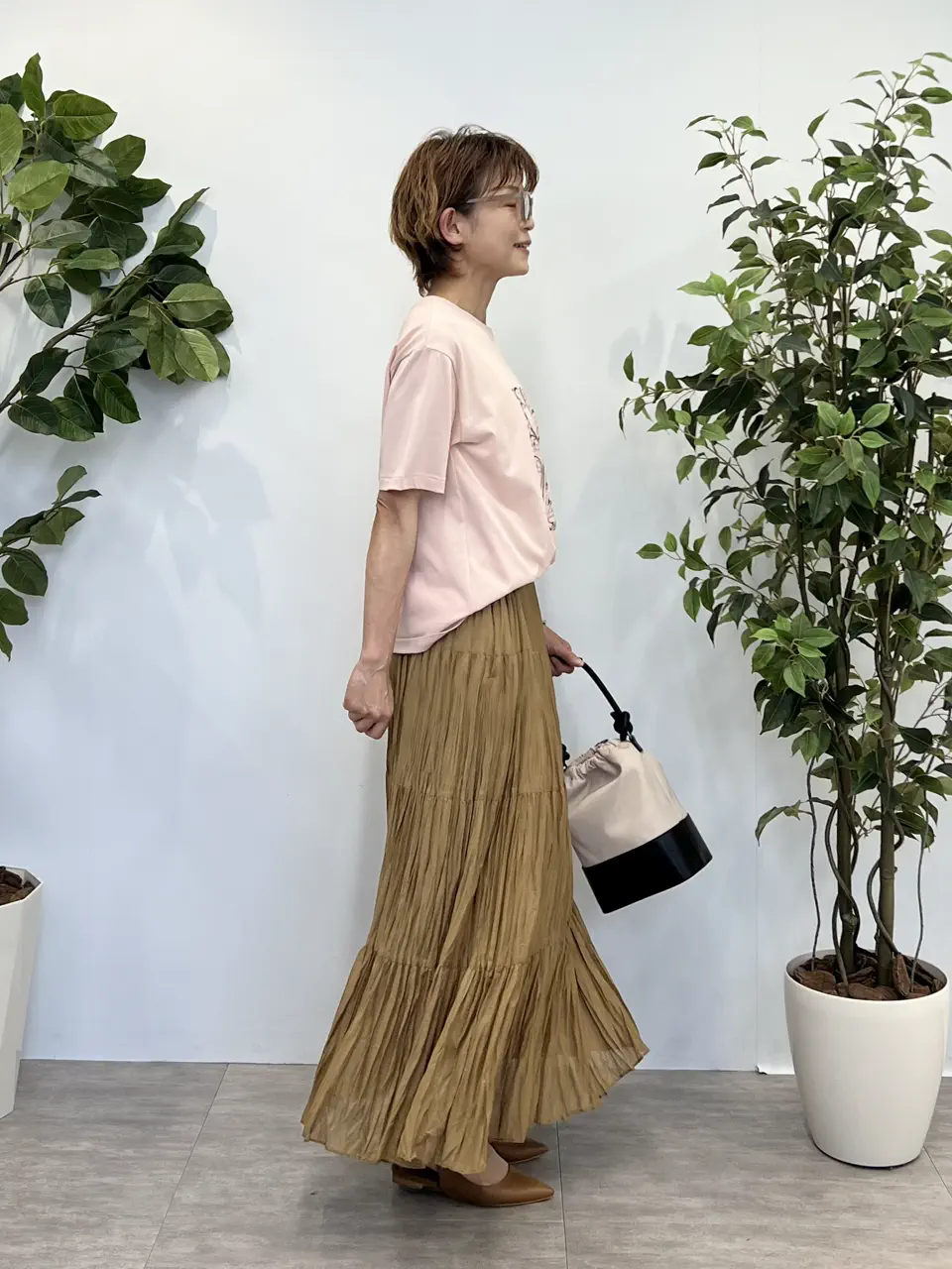 自由区 hazuki コーディネート画像