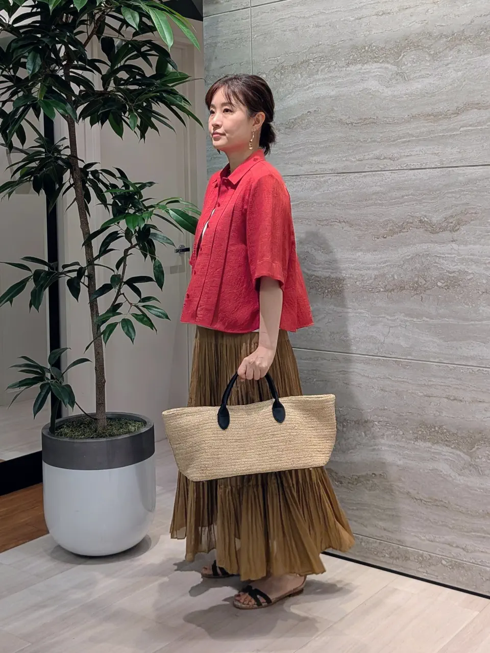 自由区 Nakai コーディネート画像